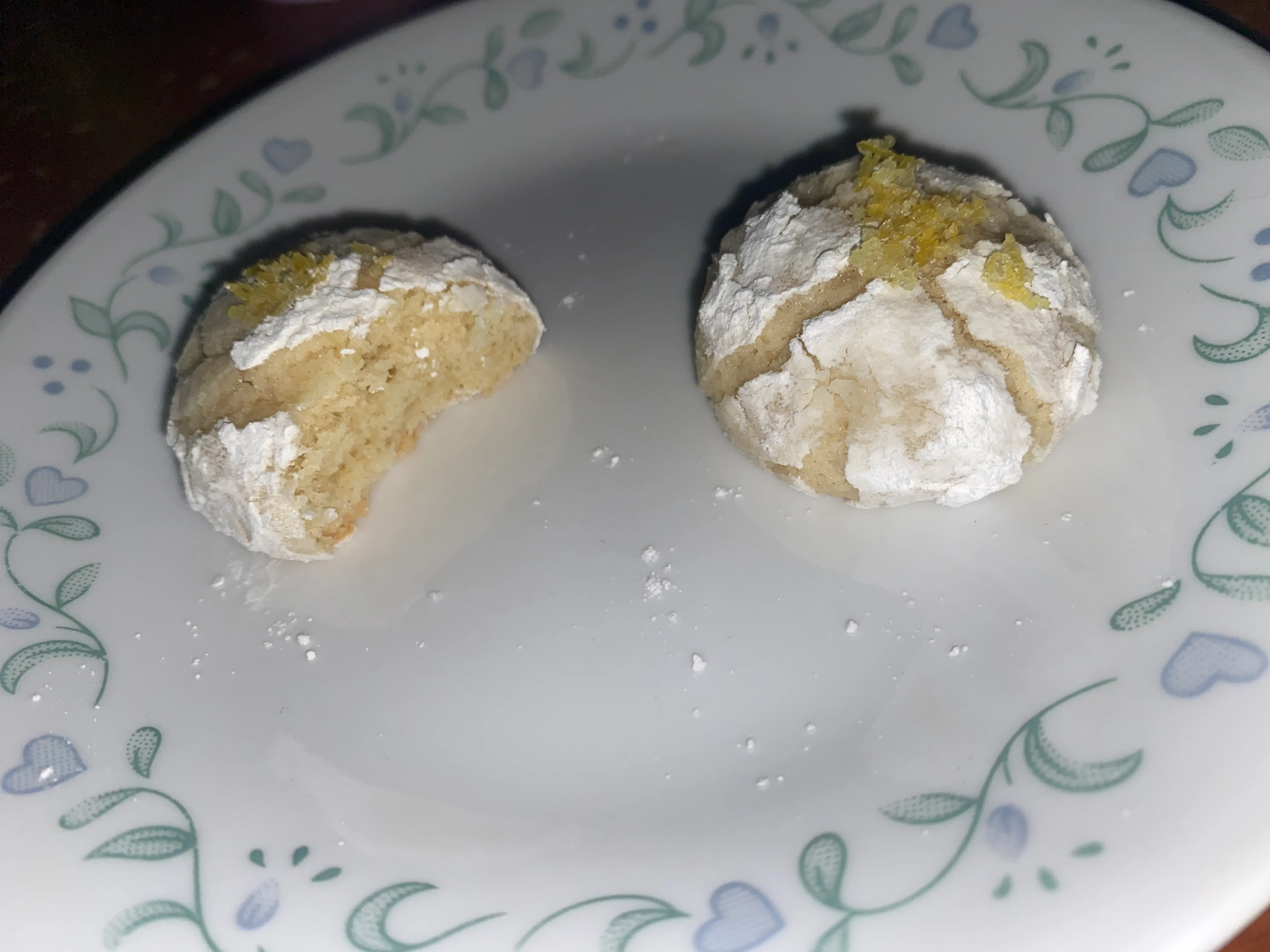 Perfect lemon zest cookies